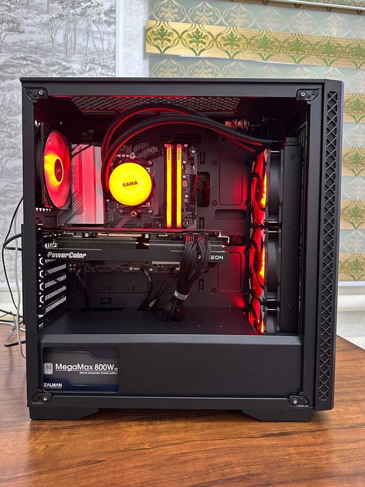 Игровой компьютер: Ryzen 7600X | RX 7800 XT | DDR5 16GB | 1TB NVMe