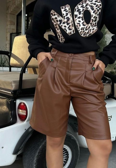 кожени панталони бермуди