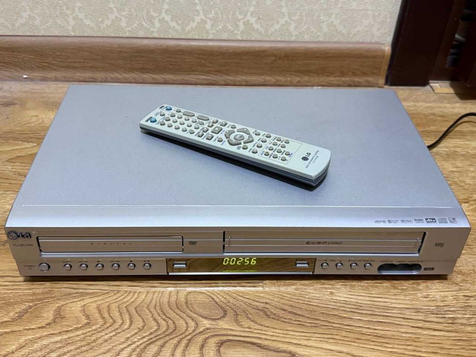 Видеомагнитофон & DVD LG - 6 Head Hi-Fi Stereo. Made In Korea! (Новый)