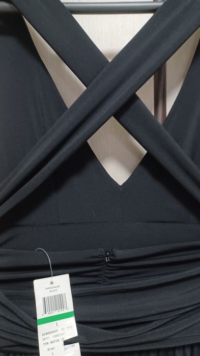 Черни уникални дамски рокли размер M,L-XL