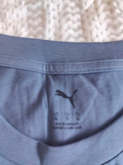 Оригинална мъжка тениска Puma (Тъмносиня / Сива)Доставено от USA