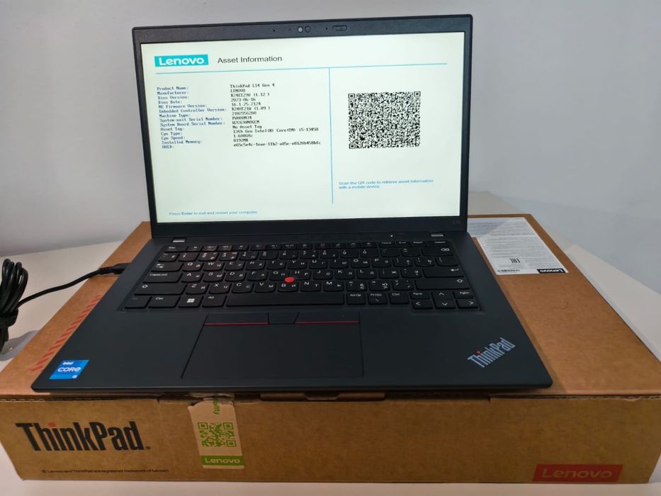 НОВЫЙ Lenovo ThinkPad L14 Gen 4 / i5 13th / Гарантия+качество