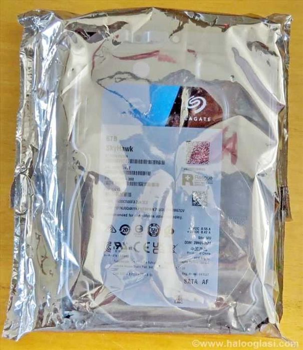 HDD 6 TB Seagate SkyHawk hard disk Sata 3, 5400 rpm, buffer 256 MB nou