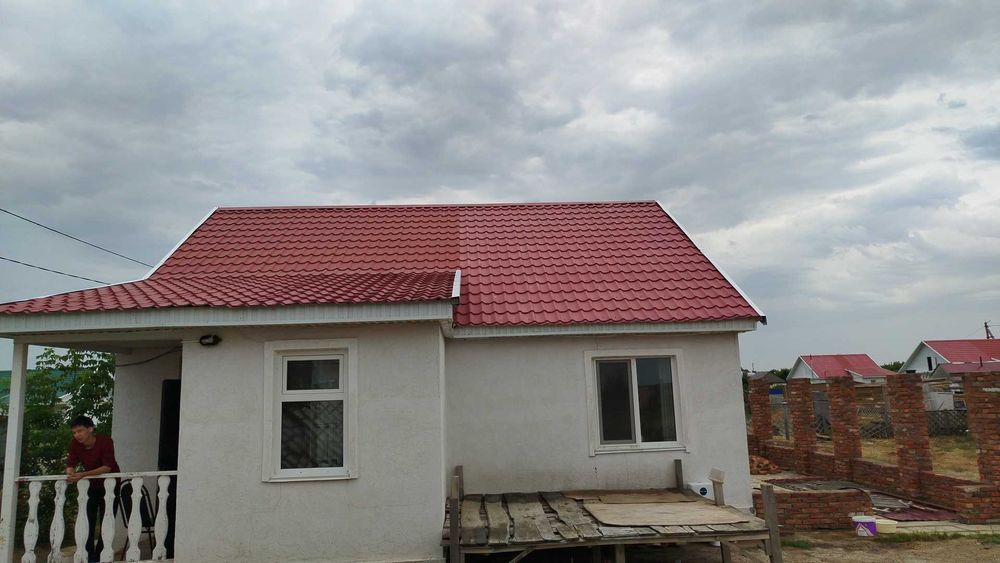 Дом в новом перспективном микрорайоне села Бурлин