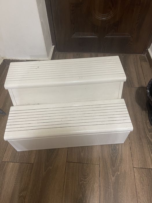 Scara pantofar mdf alb