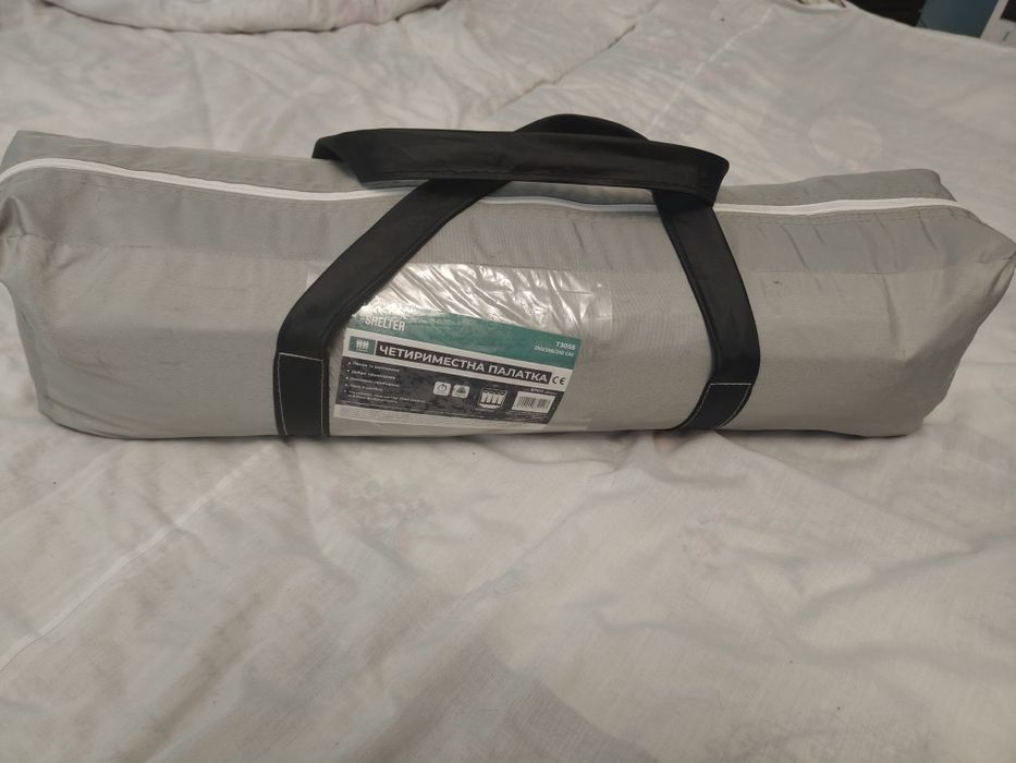 Чисто нова 4-местна палатка SHELTER – неразпечатвана
Описание:
Продава