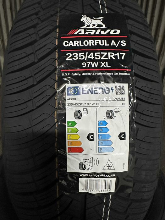 Нови Всесезонни Гуми Arivo Carlorful A/S 235/45R17 97W XL Нов DOT