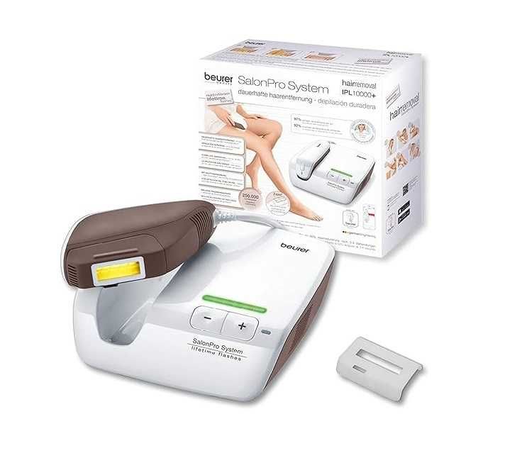 Beurer IPL 10000+ Salon pro фотоепилатор, Intense pulsed light (IPL), Бял