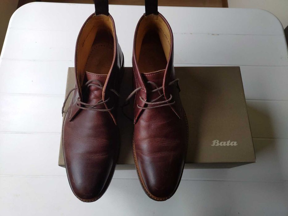 Мъжки боти Bata, естествена кожа №41 (отговаря на 42)