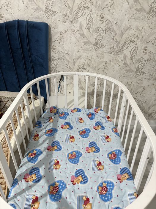 Манеж с матрасом