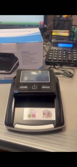 Детектор за фалшиви банкноти- нов, сертифициран, с гаранция и фактура