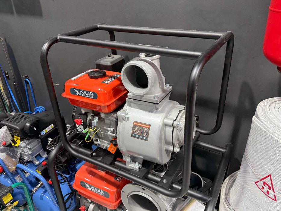 Дизелные насосы, мотопомпы для воды motopompa SAAB  Pompa S100CX(170F)