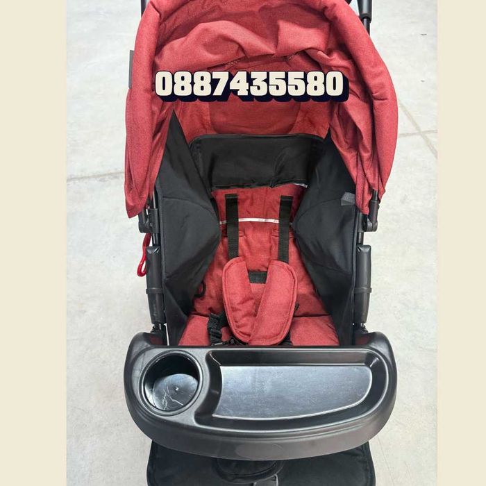 Супер лека бебешка количка,многофункционална детска количка 2в1,Zizito