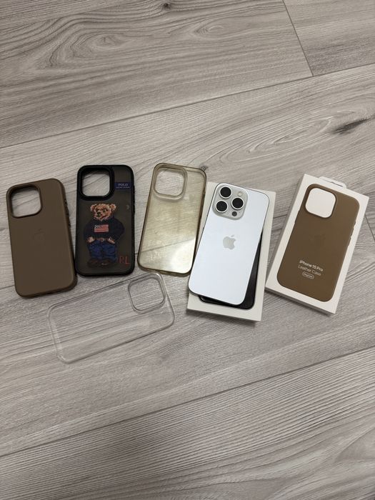 iPhone 15 Pro White Titanium 256Gb