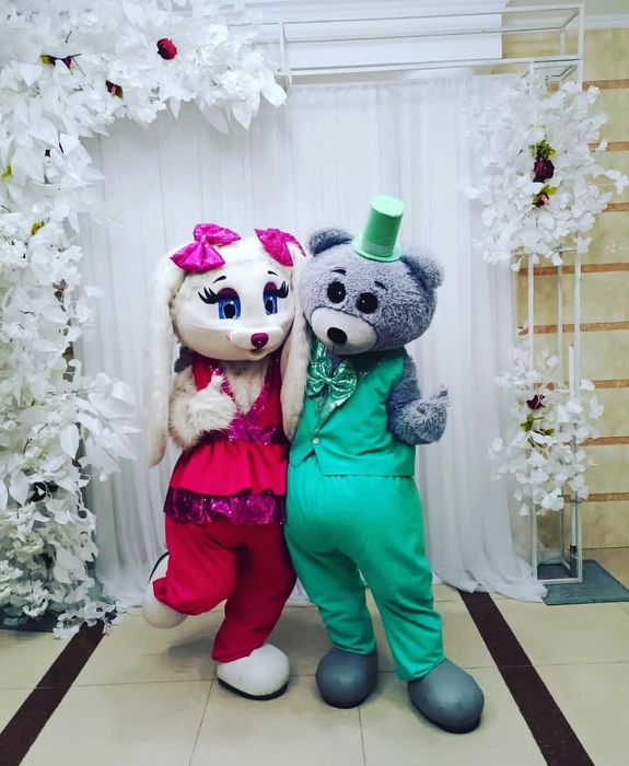Костюм тедди и кролика