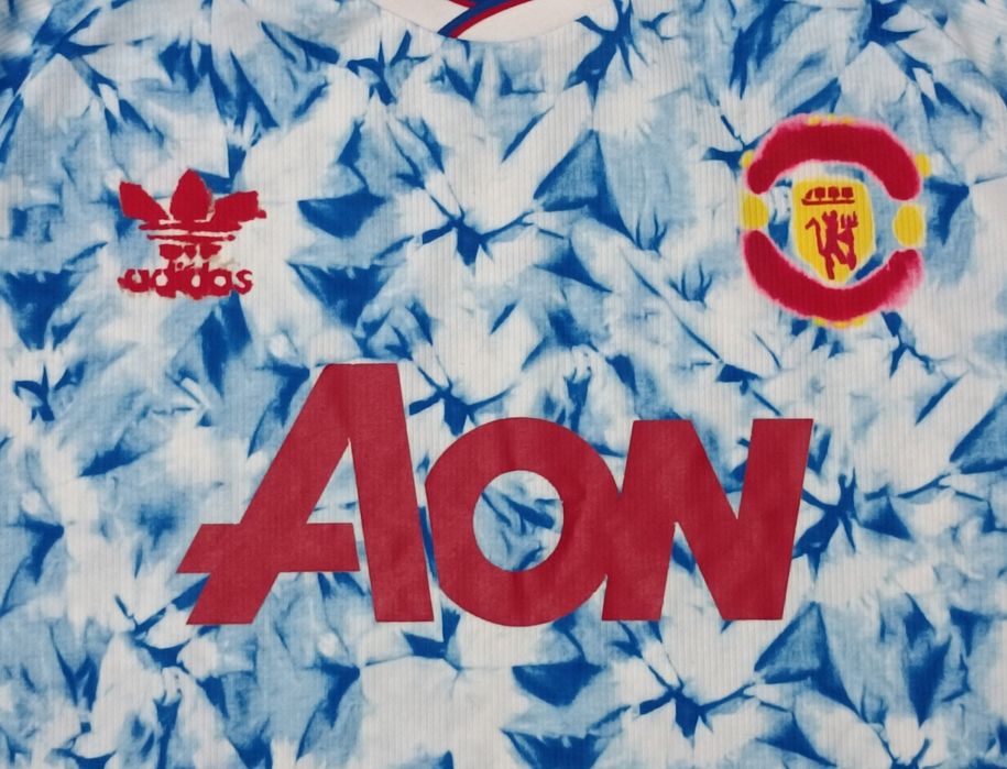 Adidas Manchester United Human Race Jersey оригинална тениска L Адидас Манчестър Юнайтед фланелка спорт футбол Adidas Originals x Pharrell Williams