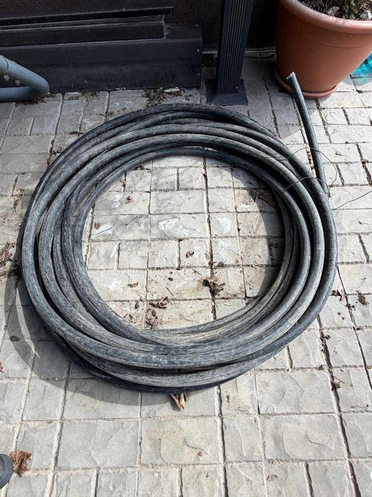 Cablu electric 5x16 cu dubla manta (metalic si cauciuc)