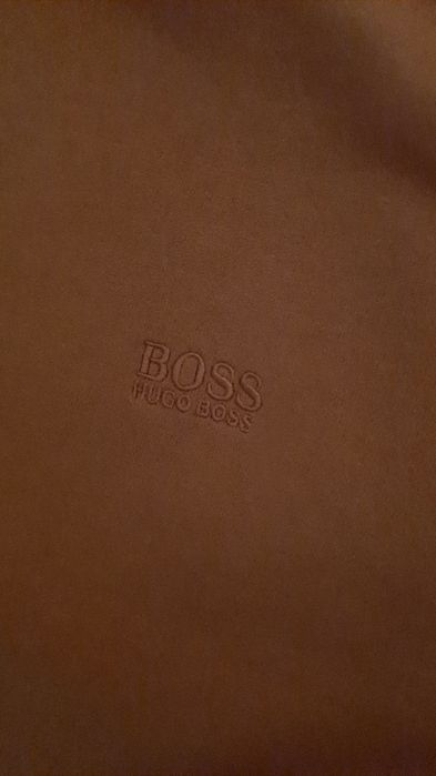 Bluza maneca lunga Hugo Boss Portocaliu