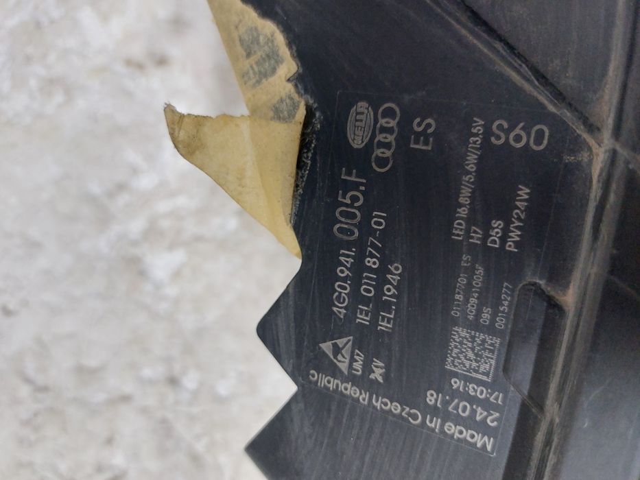 far stanga original audi a6 s6 c7 4g facelift xenon