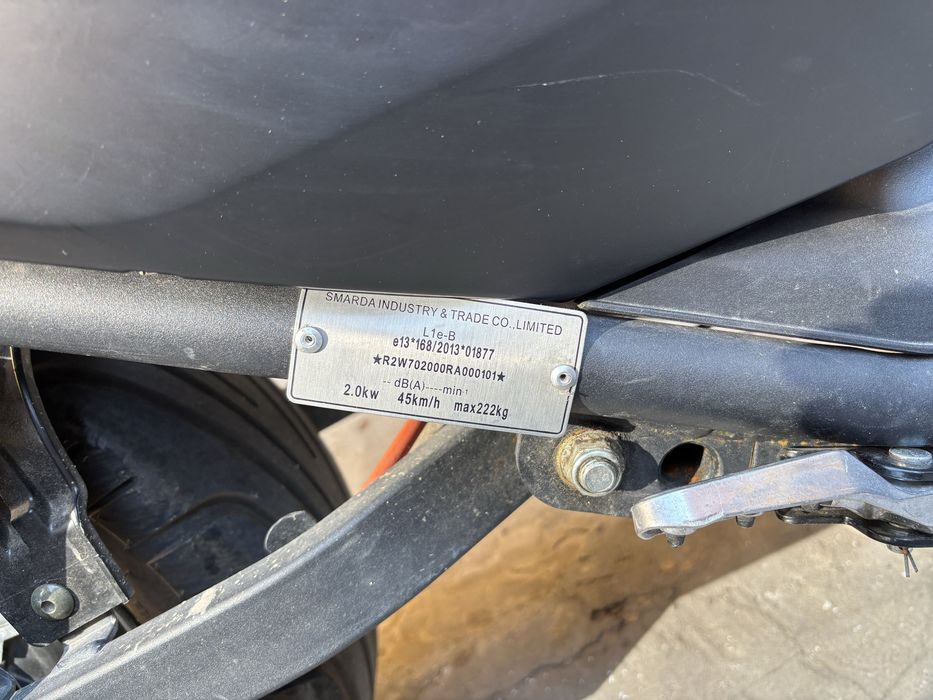 Scuter moped electric 2000w