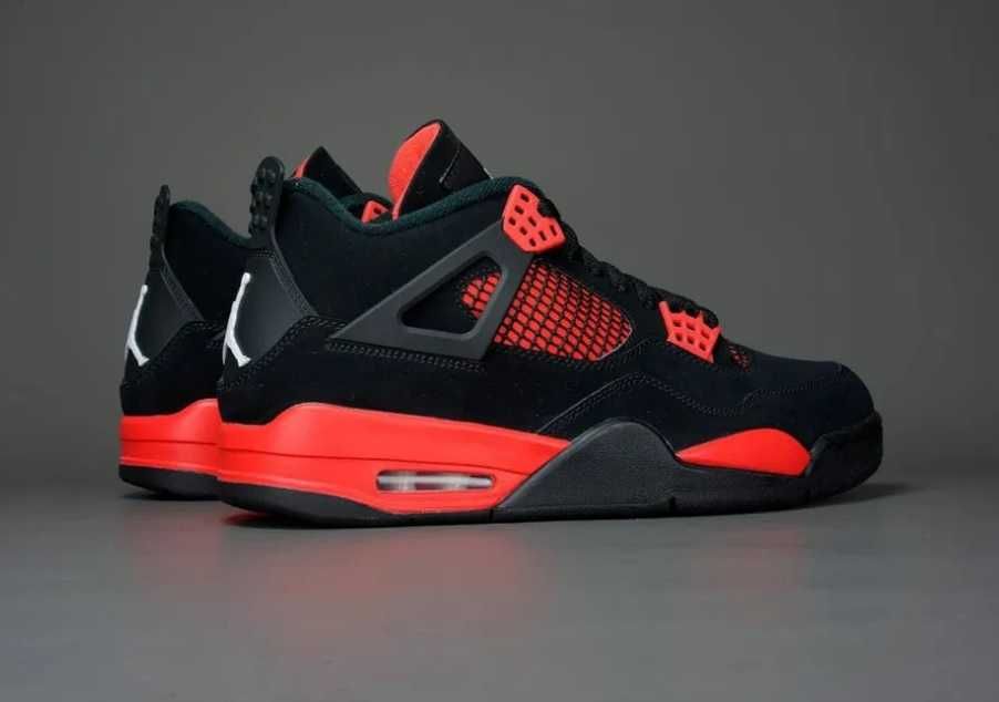 Air Jordan 4, Jordan 4 Red Thunder, маратонки NIKE НАИК Джордан