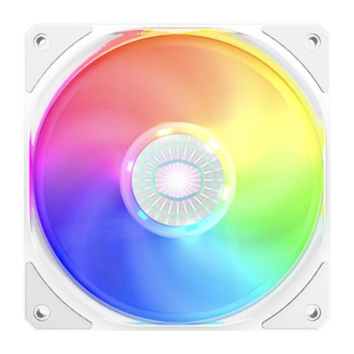 Вентилатор за кутия Cooler Master SickleFlow 120 ARGB White Edition PWM 120mm (4 броя)+HUB