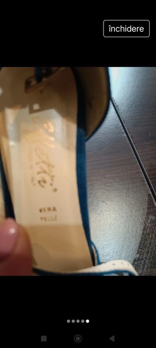 Sandale din piele naturala