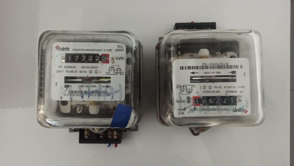 Contor monofazic cu conectare directa