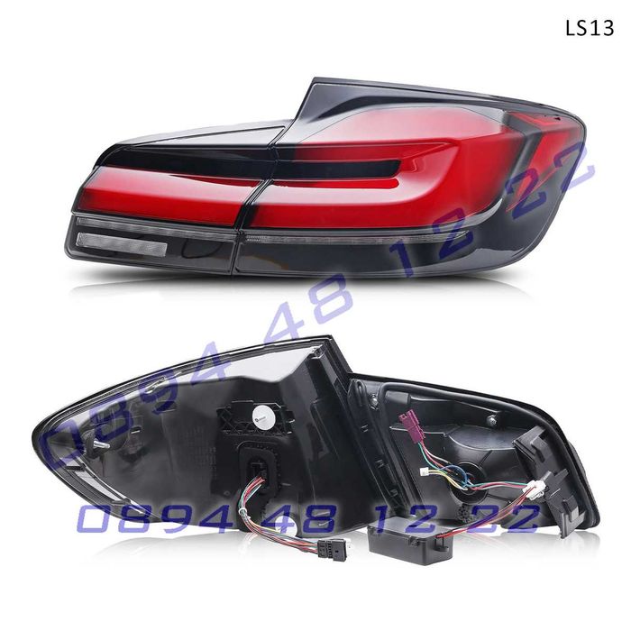 Тунинг задни стопове BMW 5 F10 11-17 визия G серия лед бмв ф10