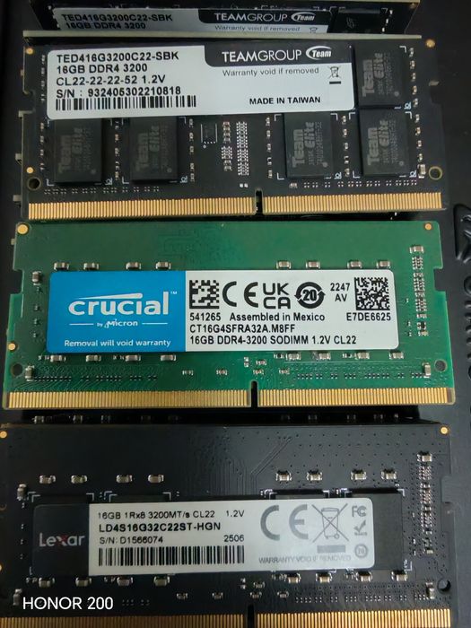 Teamgroup DDR4 16gb 3200mhz sodimm