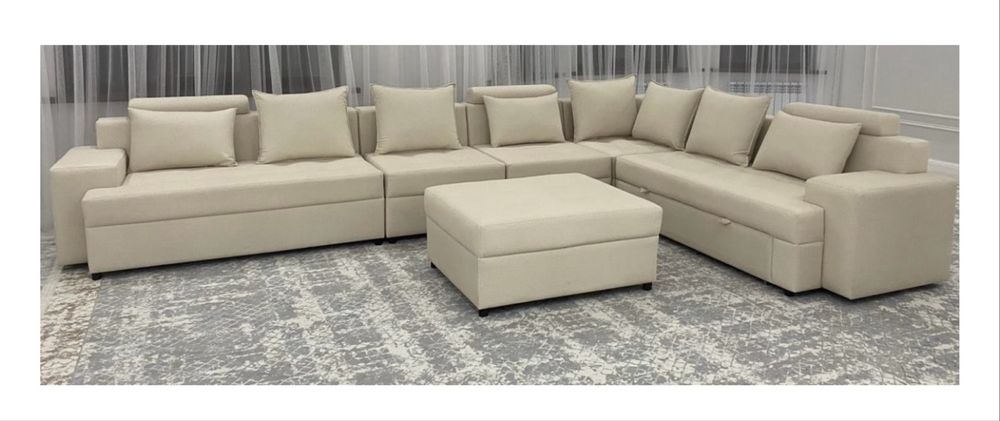 продаю диван! 4метра Красивый/удобный