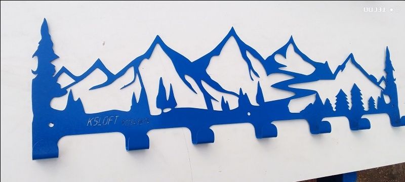 Настенная Вешалка. Veshalka. с листа . Разные цвета и размеры