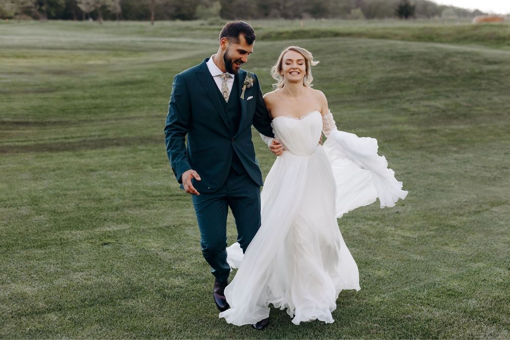 BRIDAL DRESS - ROCHIE RHEA COSTA mireasa mătase naturală