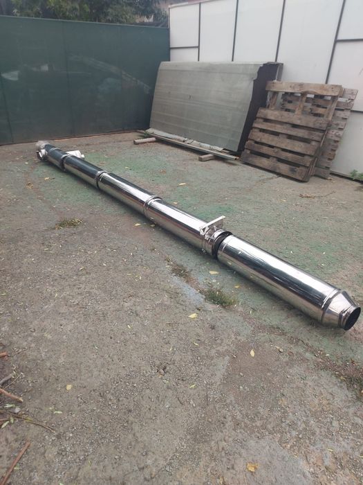 Coș de fum  inox 5 metri