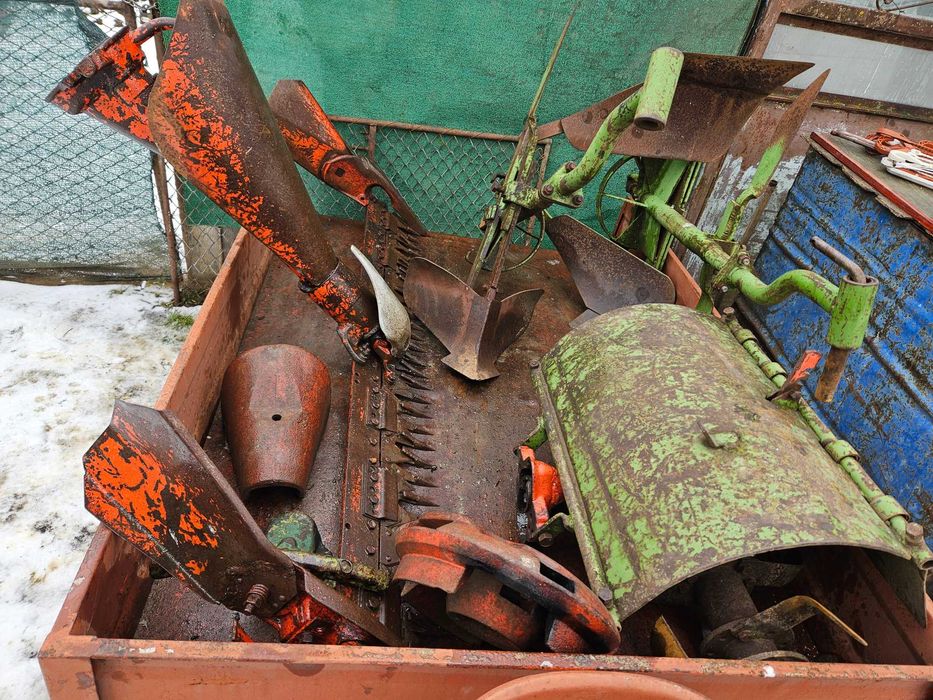 Vand motocultor, diesel, cu motor Lambordini LDA 450, cu utilaje