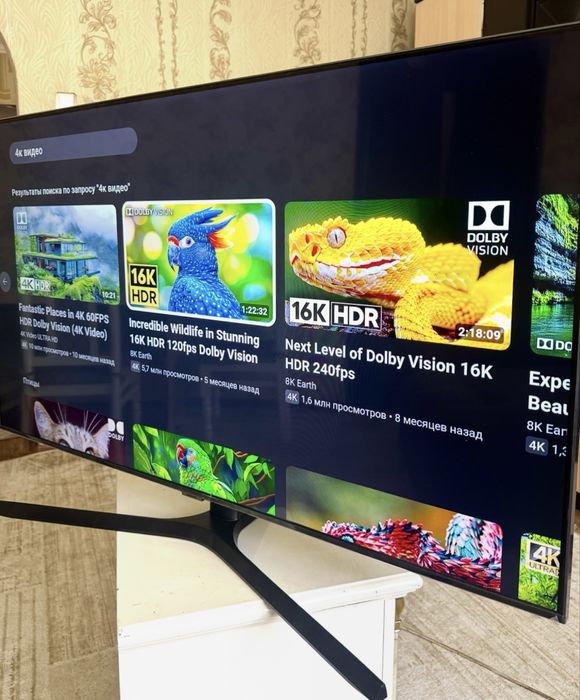 Телевизор БОЛЬШОЙ ULTRA HD 4K samsung в оригинал