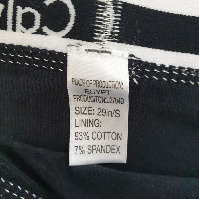 Set bustiera si chilot CK Negru, S