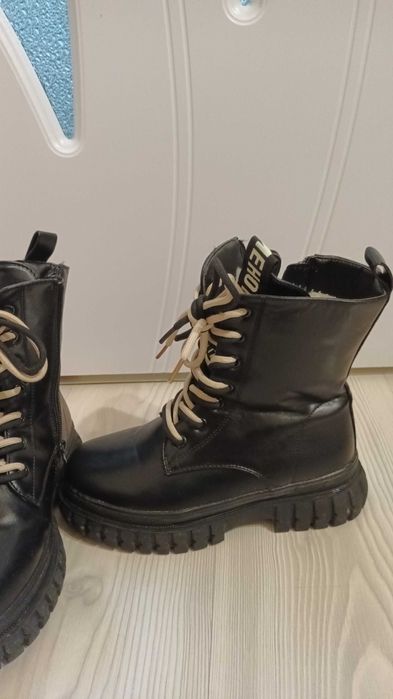 Детски ботуши естествена кожа