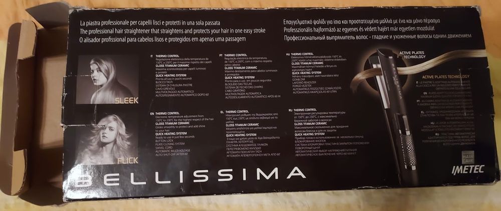 Placa de intins parul Bellissima Imetek