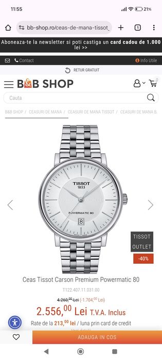 Ceas Tissot Automatic