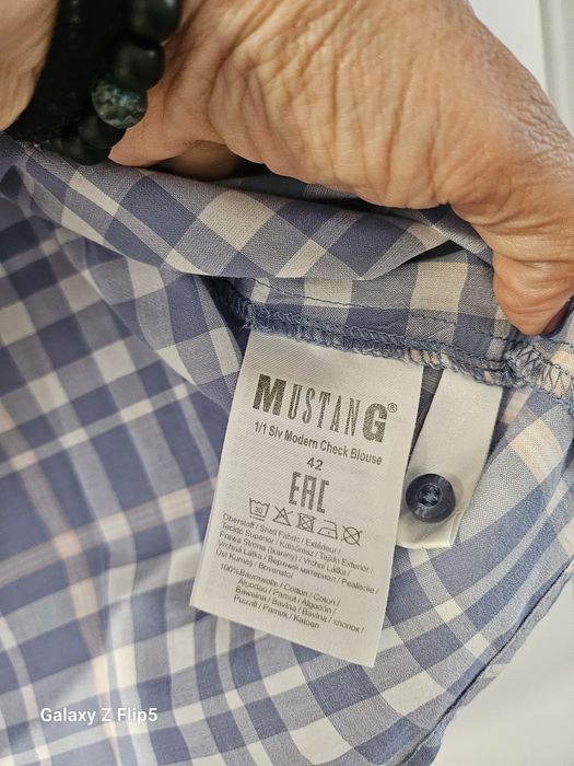Camasa în carouri Mustang mărimea XL