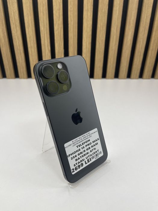 Iphone 15 Pro Mac 256Gb / 87% Bat FACTURA/GARANTIE #54073