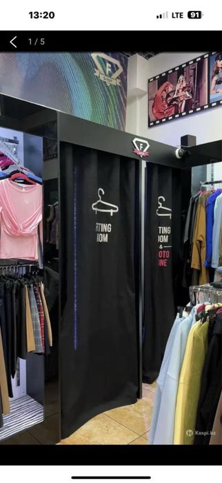 Торговое оборудование для одежды б/у