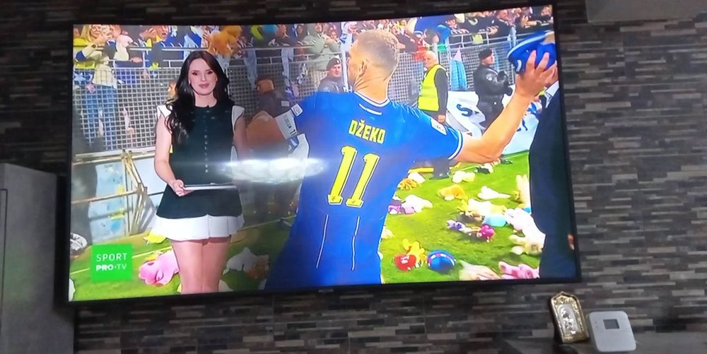 Tv Samsung curbat,,,problema minora pe ecran