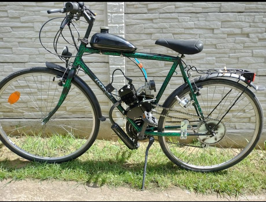 Bicicleta cu motor
