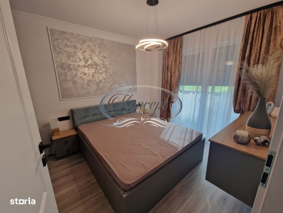 Apartament 2 camere, complet mobilat si utilat, balcon si parcare