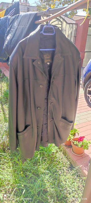 sacou piele marimea 54