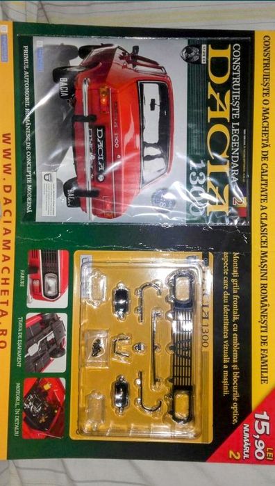 Construiește macheta  DeAgostini Dacia