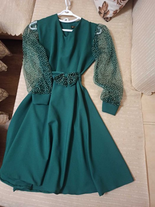 Рокличка за купон в зелен цвят