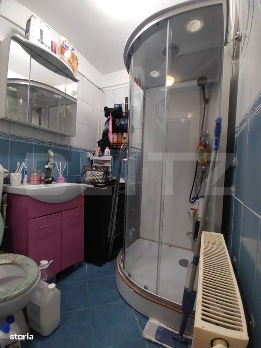 Garsoniera moderna, gata de mutat – pozitie excelenta, lumina si lin